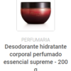 Hidratante corporal perfumado essencial supreme - 200g - Imagem 2